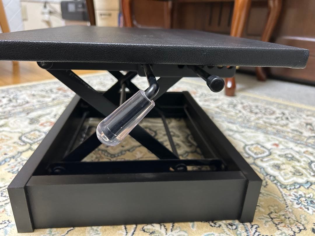 ピアノ　足台　高さ調整可能　吉澤　PEACOCk 補助台