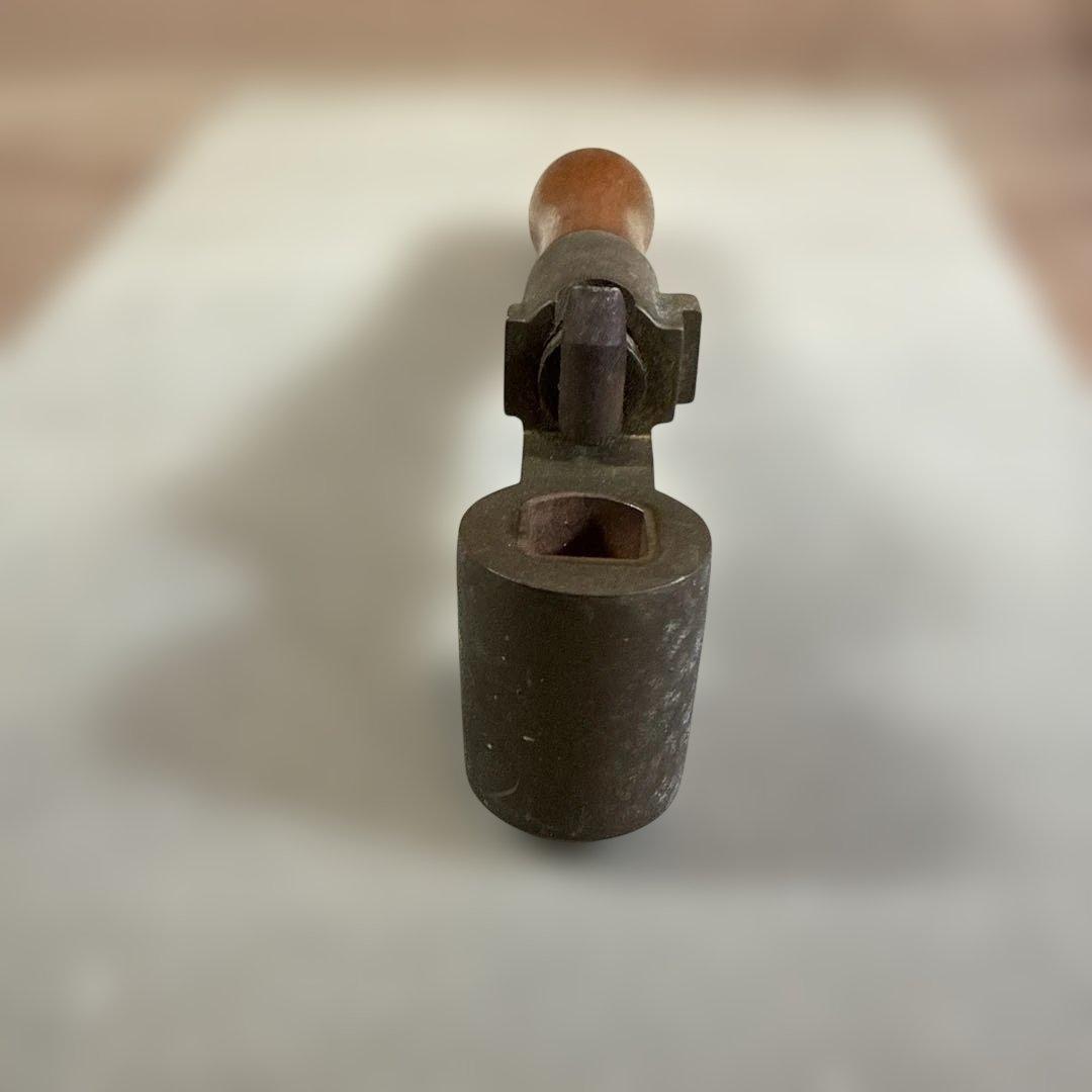 ろ*す様 激レア　鉄道用　木製ブレーキ用ハンドル　使用感有り