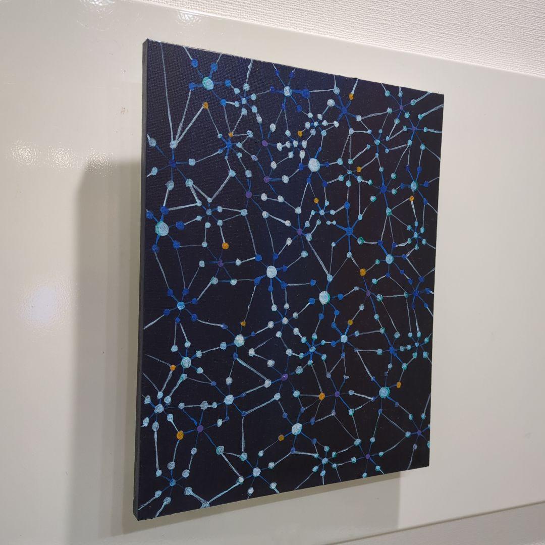 抽象画　絵画　作品名　ネットワーク