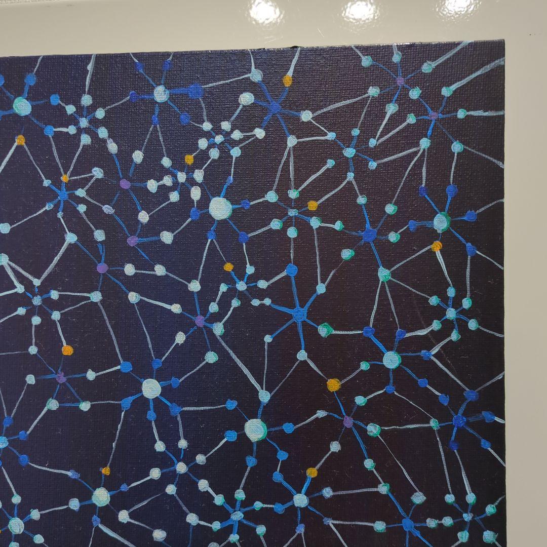 抽象画　絵画　作品名　ネットワーク