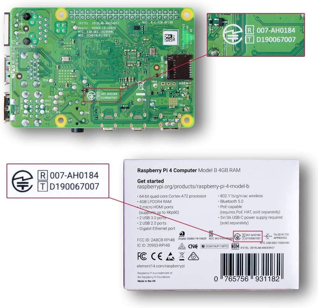 TRASKIT Raspberry Pi 4 スターターキット
