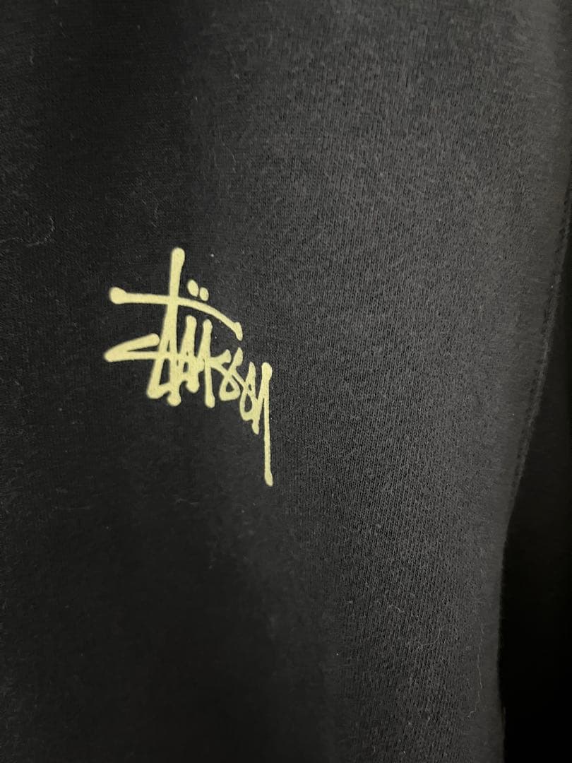 Stussy ネイビー ジップパーカー Mサイズ