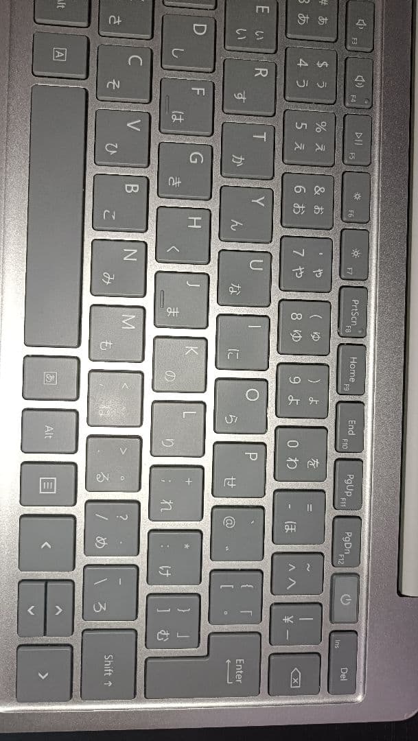 surface laptop go2 シルバー