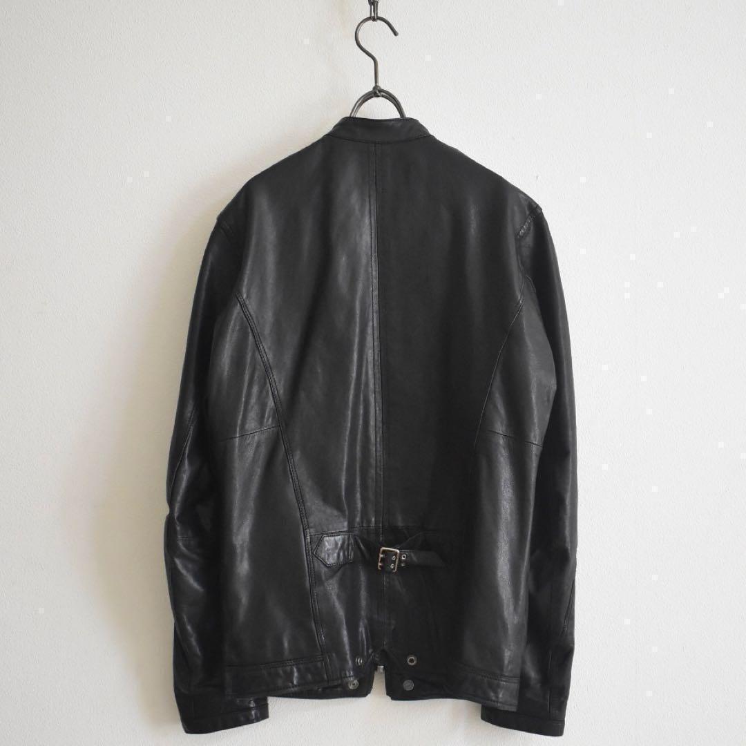 B*i様 archive 00s DIESEL シープレザーライダース 裏地総柄