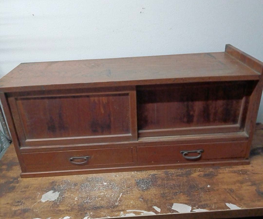 My9 木製タンス 一段 昭和レトロ ヴィンテージ 和風 古民家