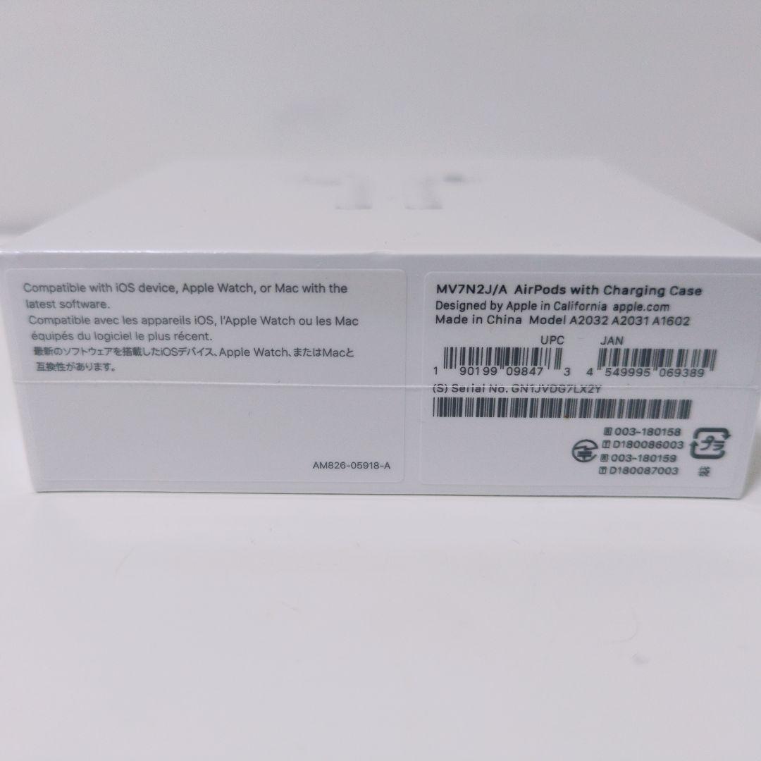 AirPods エアポッズ 【新品未使用】ワイヤレスイヤホン MV7N2J/A