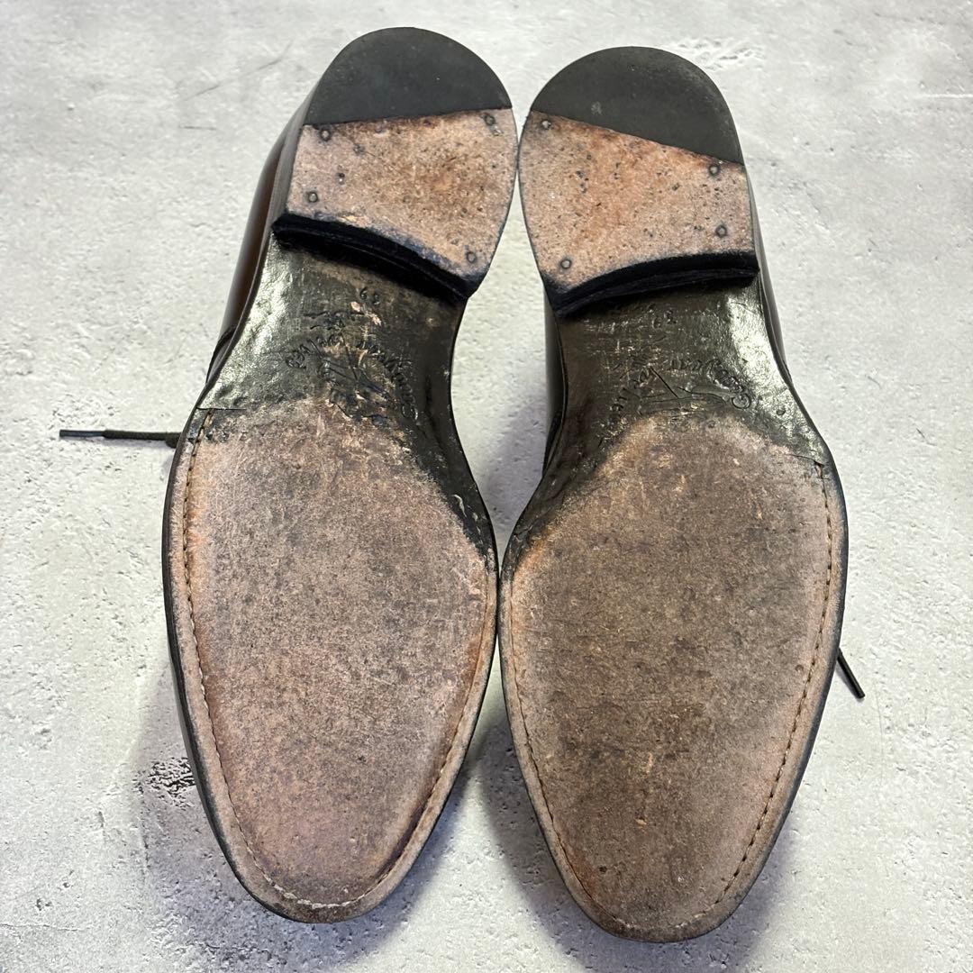 ジャランスリウァヤ (39) 革靴　レザー　ドレスシューズ　タッセル付き　黒