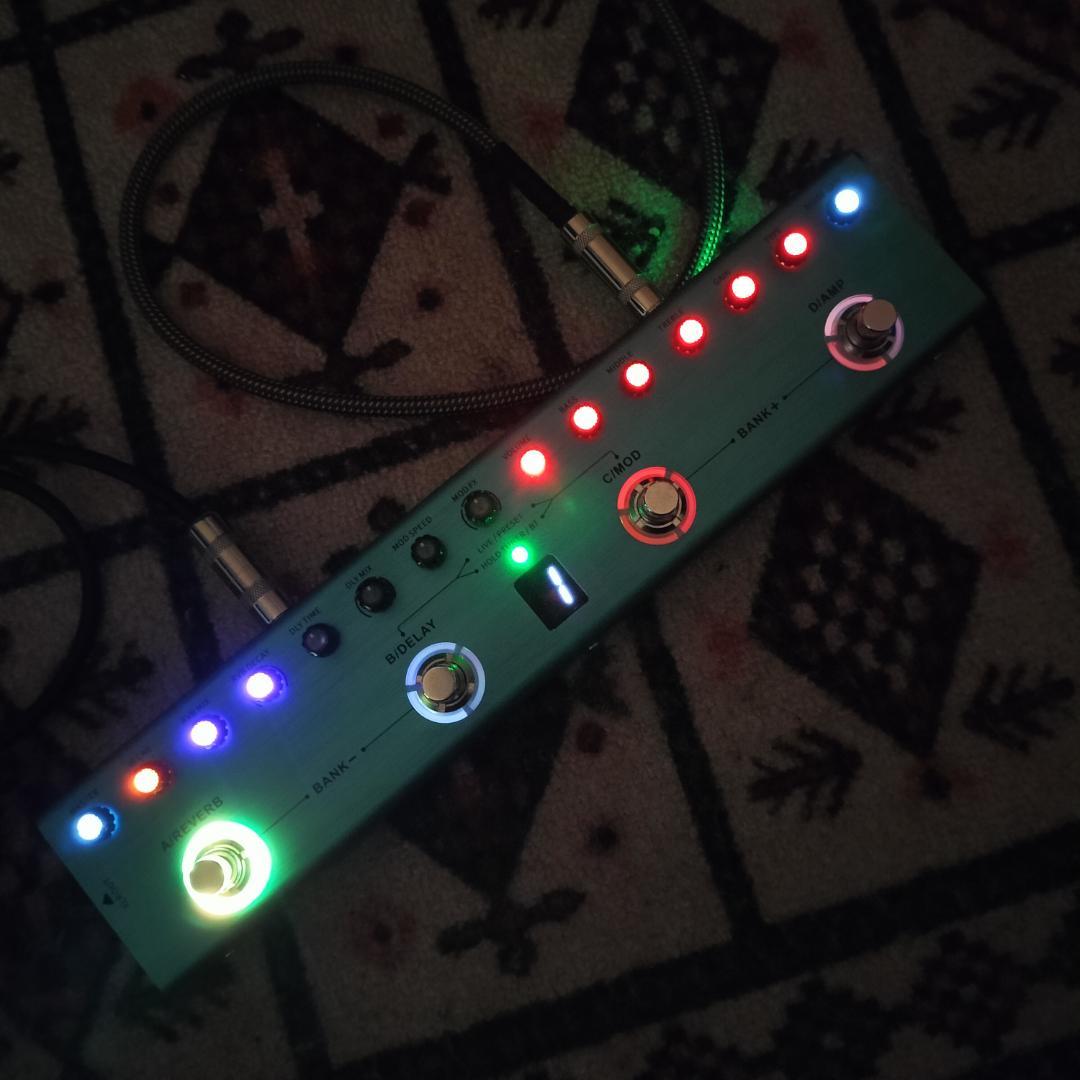 M-Vave TANK-G（充電式ギターマルチエフェクター）