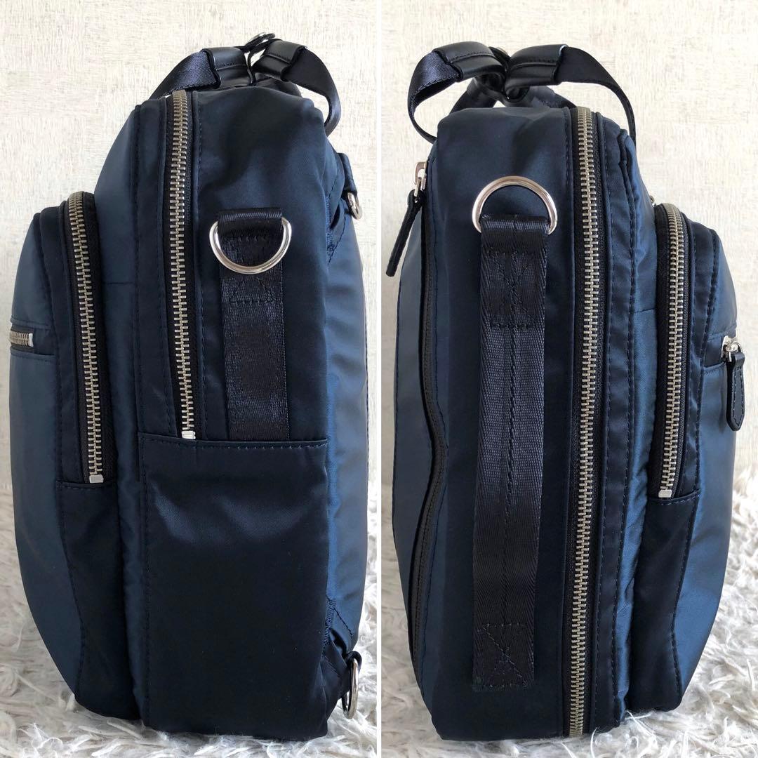 【近年モデル 極美品 3way】マッキントッシュ　ビジネスバッグ　ネイビー