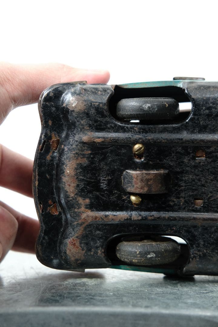 当時物オリオン グリーン 野村トーイ1950年代 ブリキ クラシックカー