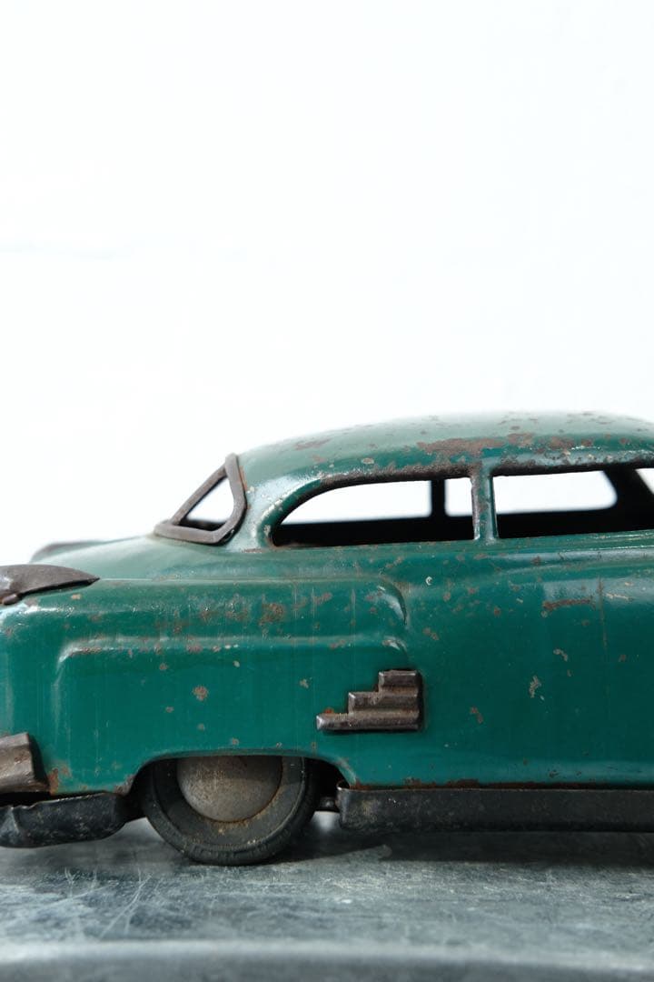 当時物オリオン グリーン 野村トーイ1950年代 ブリキ クラシックカー