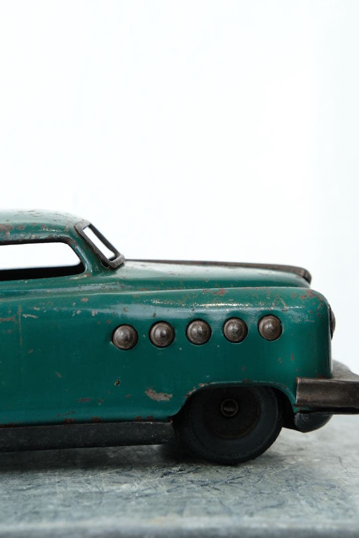 当時物オリオン グリーン 野村トーイ1950年代 ブリキ クラシックカー