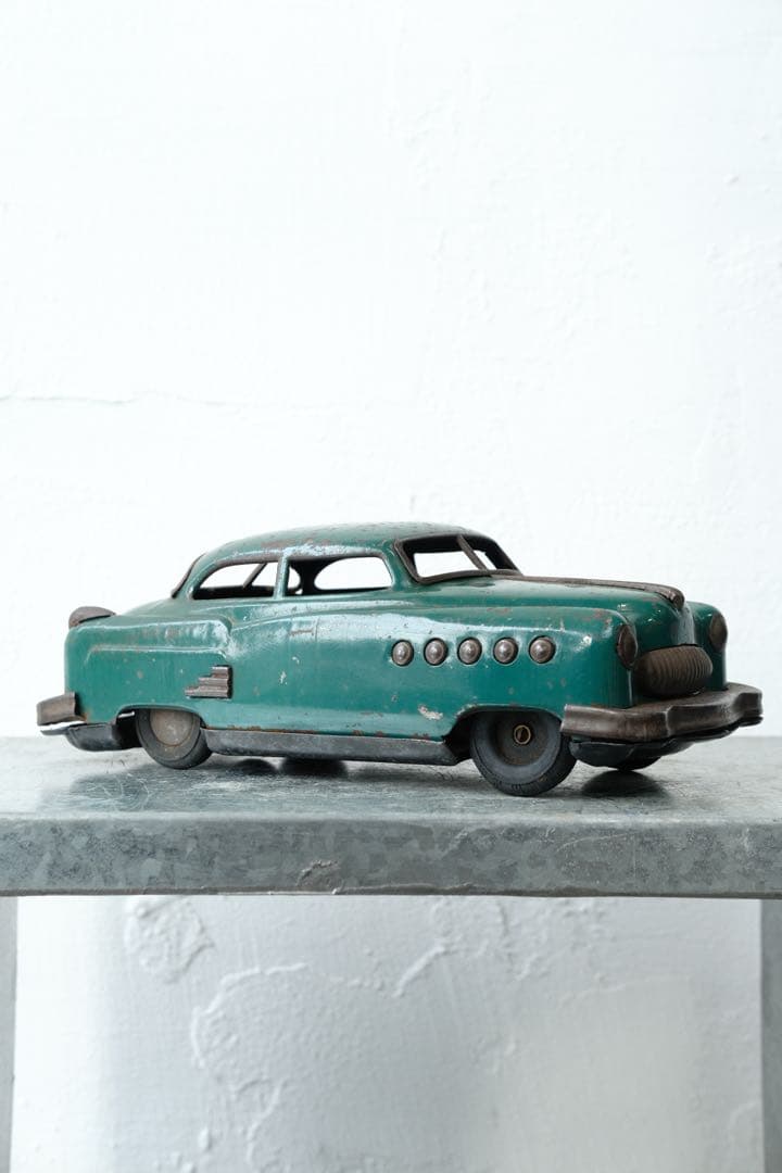 当時物オリオン グリーン 野村トーイ1950年代 ブリキ クラシックカー