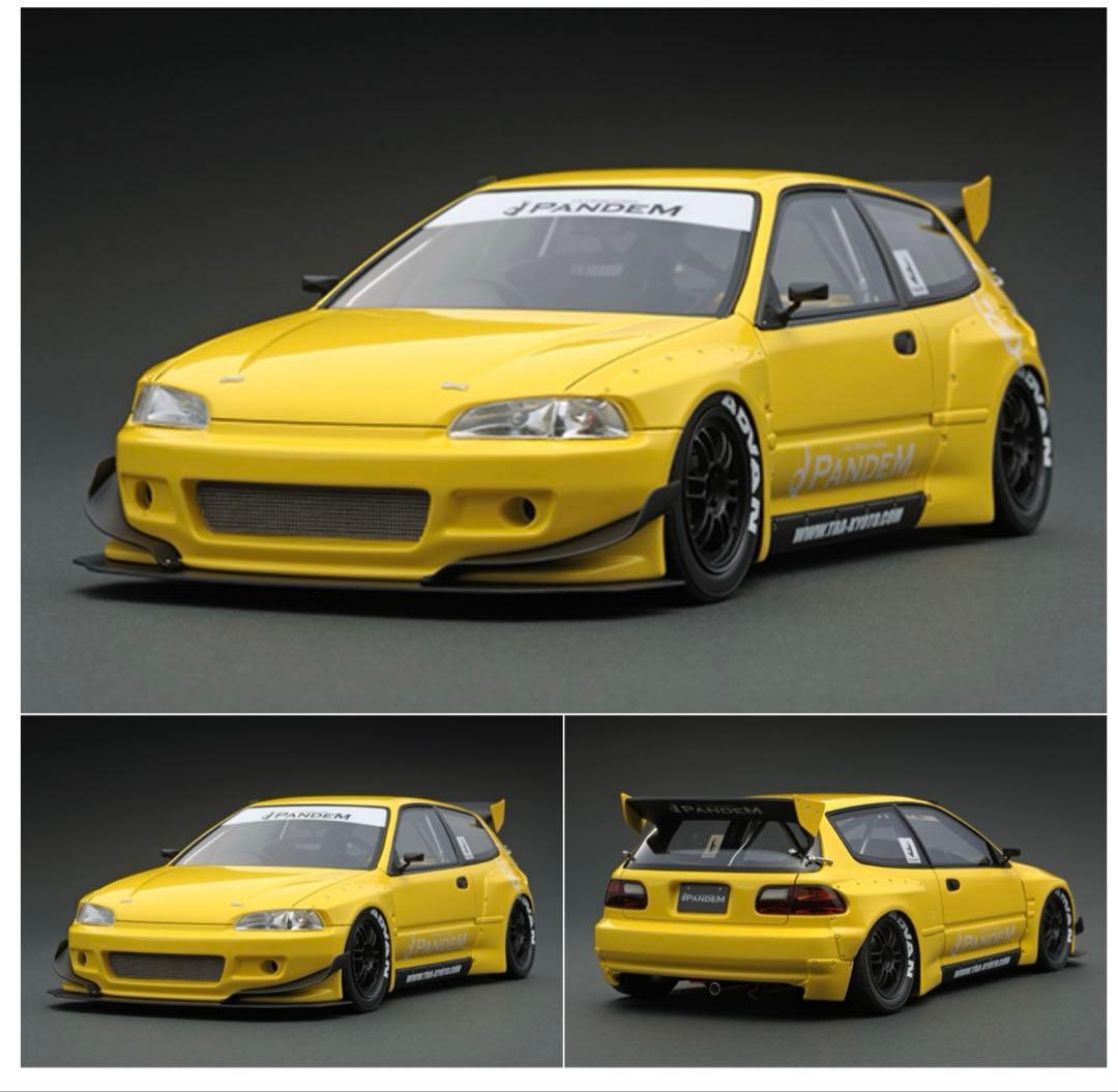 イグニッションモデル　1/18 PANDEM CIVIC (EG6)