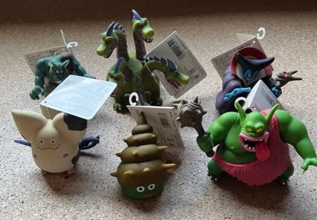 ドラゴンクエスト　ソフビモンスター　コンプリートセット