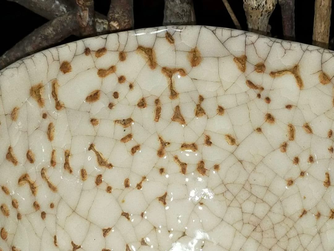 ♥古萩♥　茶碗　無銘　桐箱付き　萩焼　茶道具　骨董　古玩