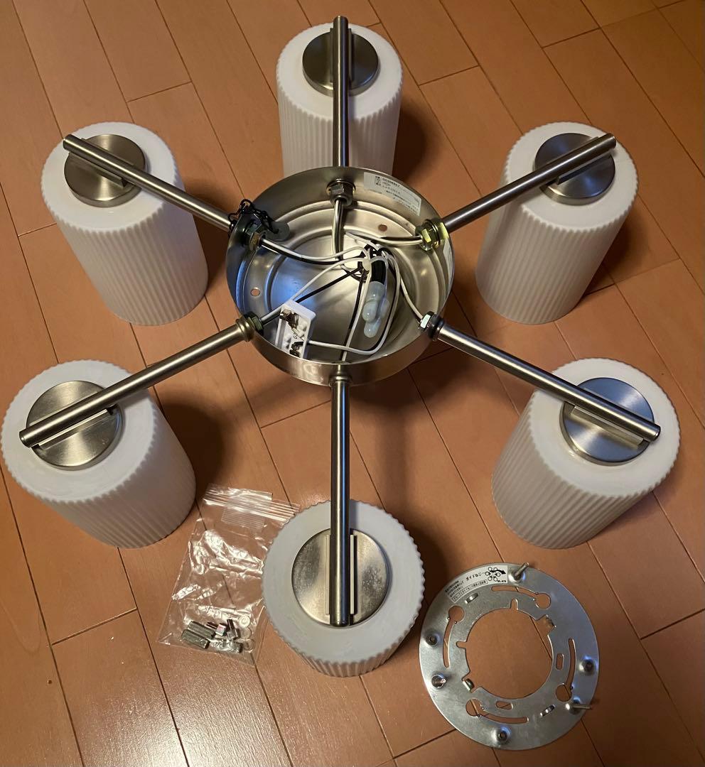 ODELIC オーデリック　シャンデリア照明器具　6灯