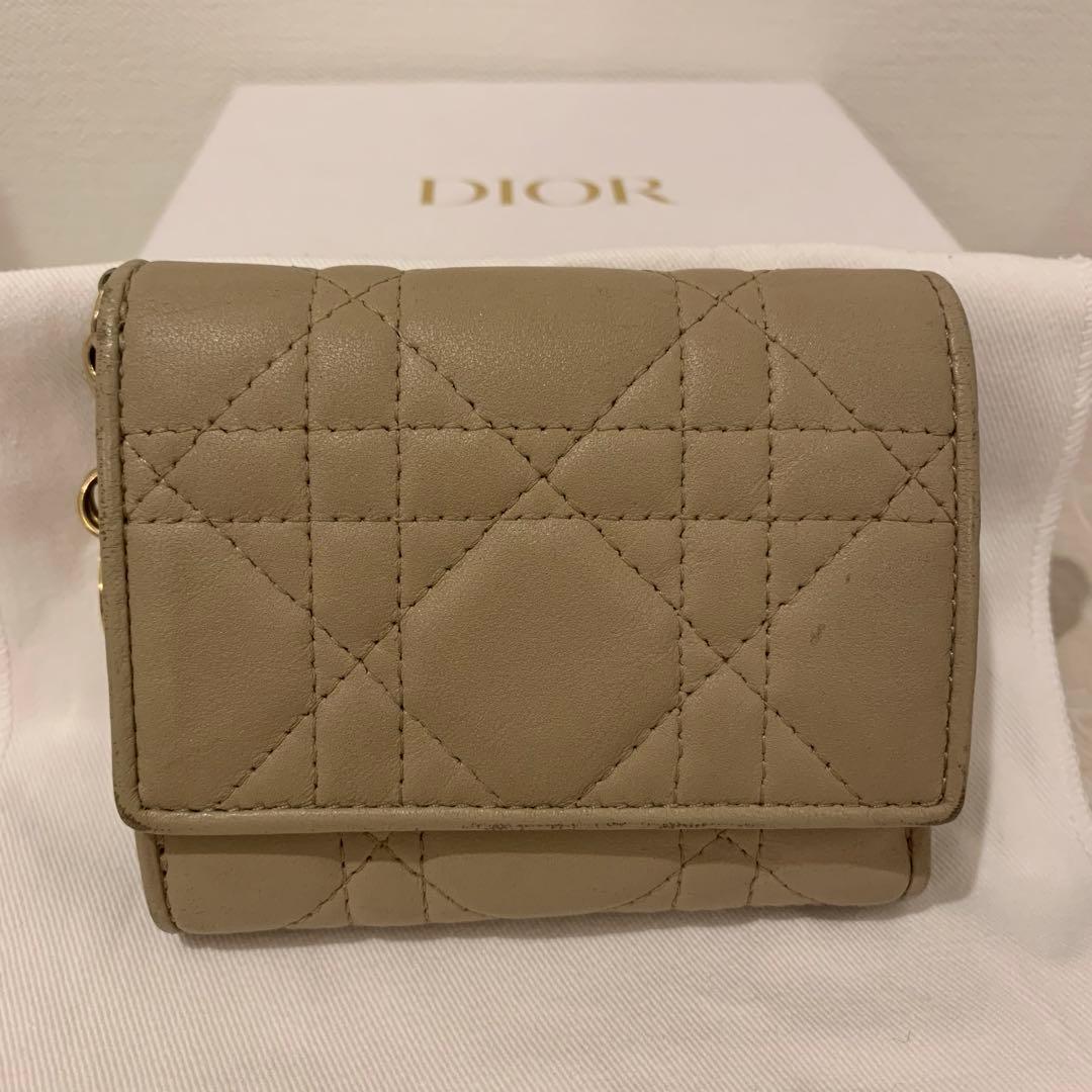ディオール　3つ折りウォレット