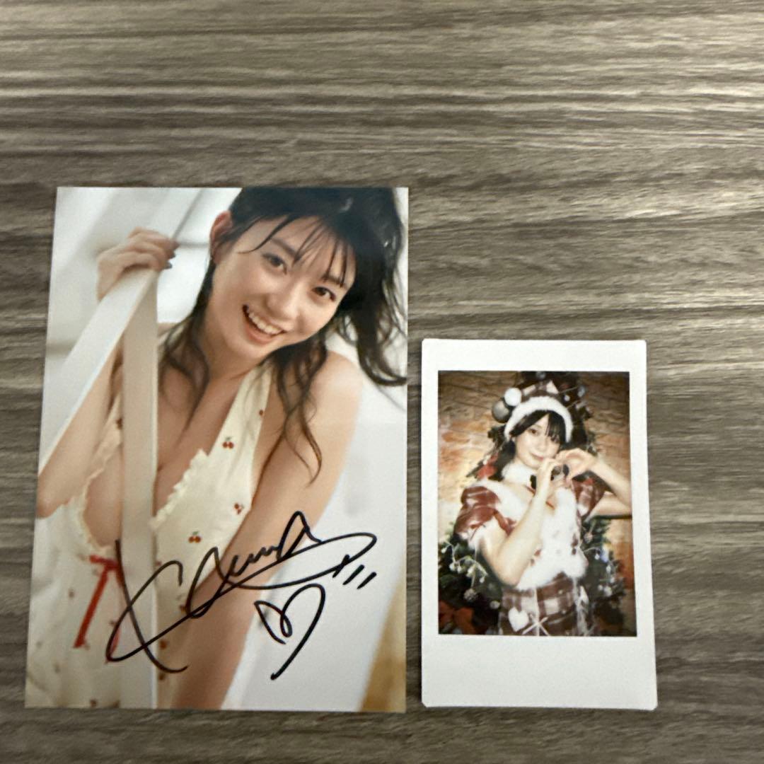 瀬戸環奈　直筆サイン付き生写真&チェキ+イベントA4ポスター