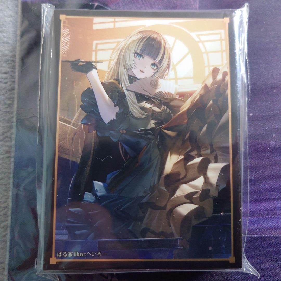 α1 ホロライブ 扇子&タバコ&提灯 儒烏風亭らでん スリーブ&プレイマット