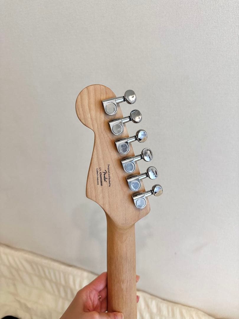 【Fender】Mini Strat Shell Pink エレキギター セット