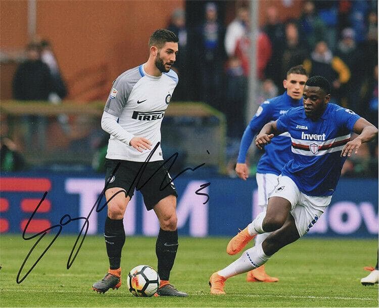 直筆サイン入り写真 ロベルト・ガリアルディーニ  SA鑑定済