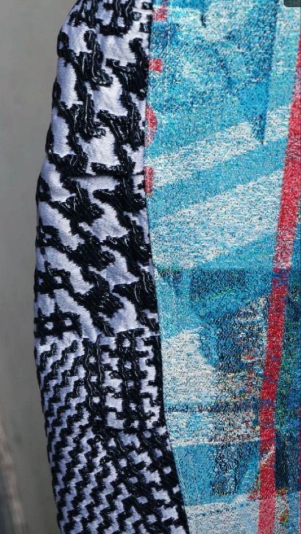 T*O様 BODYSONG ボディーソング ジャガード グラフィック 総柄フード