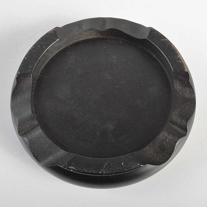 七宝焼　林七宝店 　牡丹文瓶　唐木台・箱付　M　R7378B