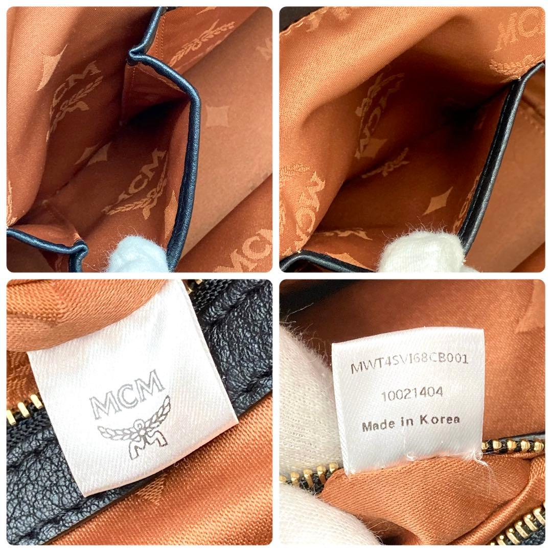 temamo❤️444✨ MCM ヴィセトス ハンドバッグ レザー 総柄