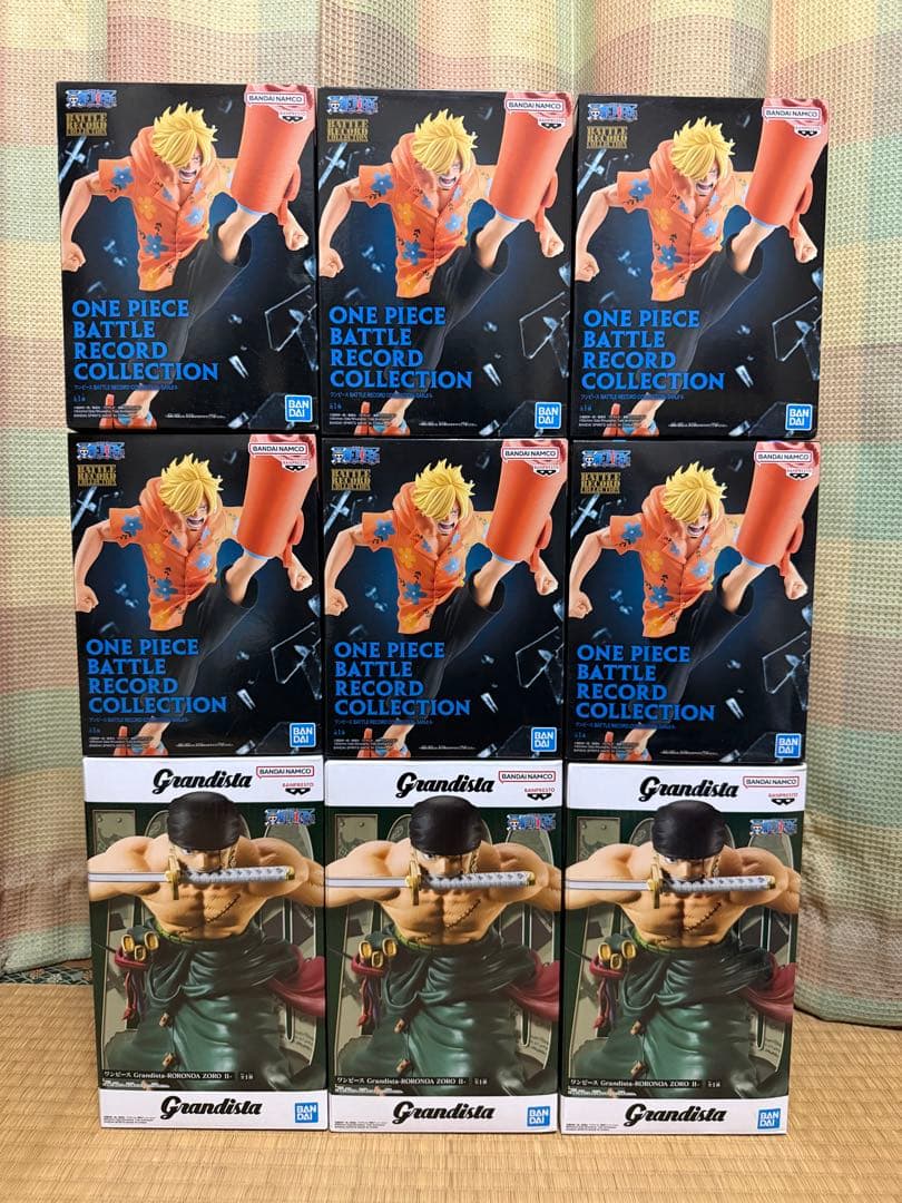 ワンピース ゾロ サンジ フィギュア