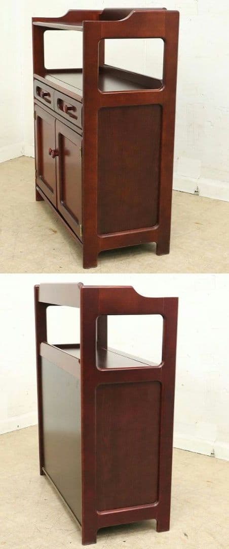 【カリモク家具】電話台・FAX台・サイドキャビネット・収納棚・karimoku