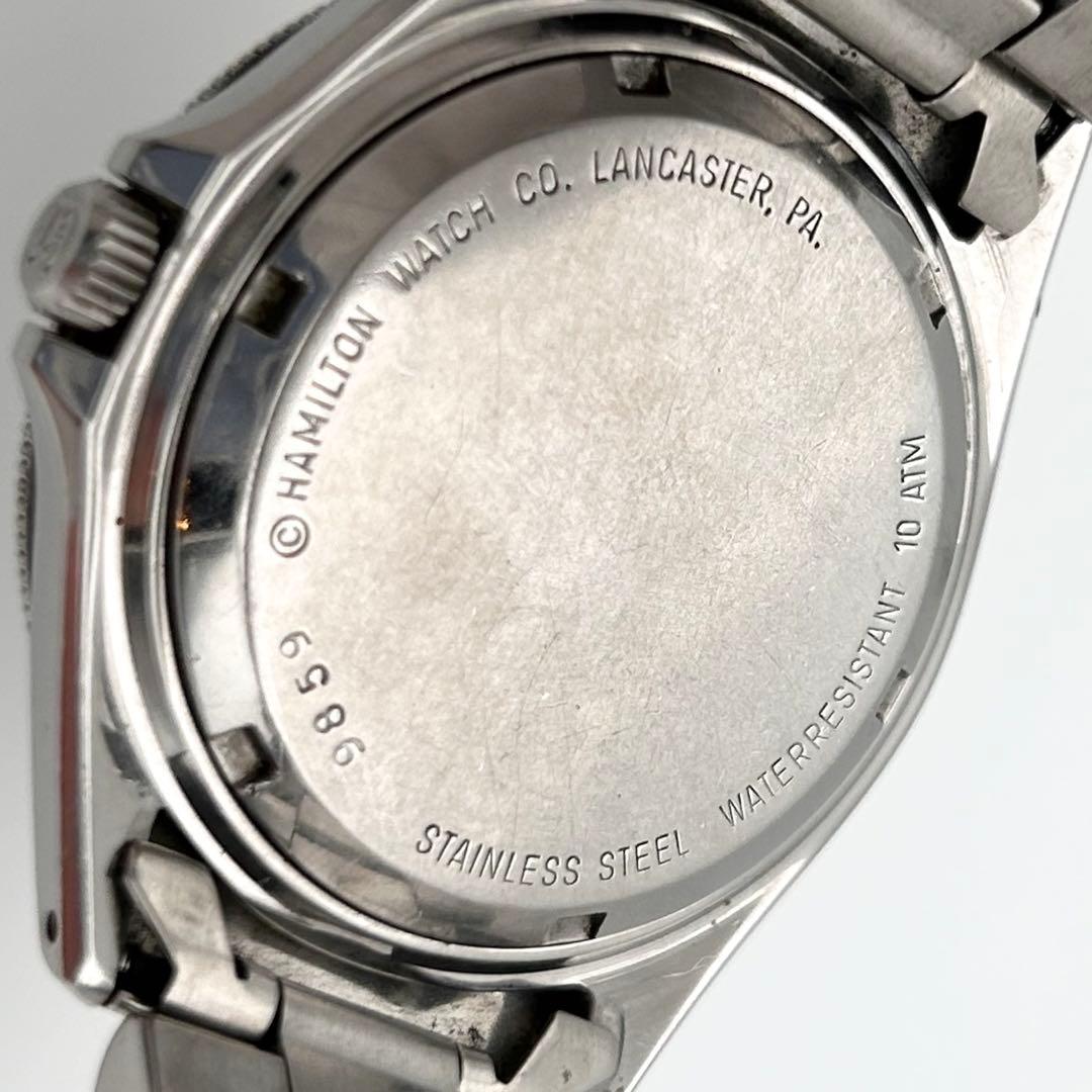 【新品電池 稼働】HAMILTON ハミルトン カーキ 9859 メンズ