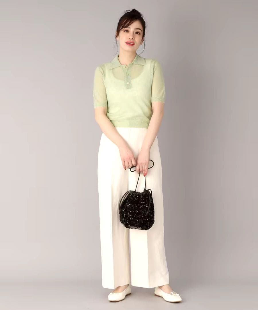 AURALEE（オーラリー）KID MOHAIR SHEER ポロニット