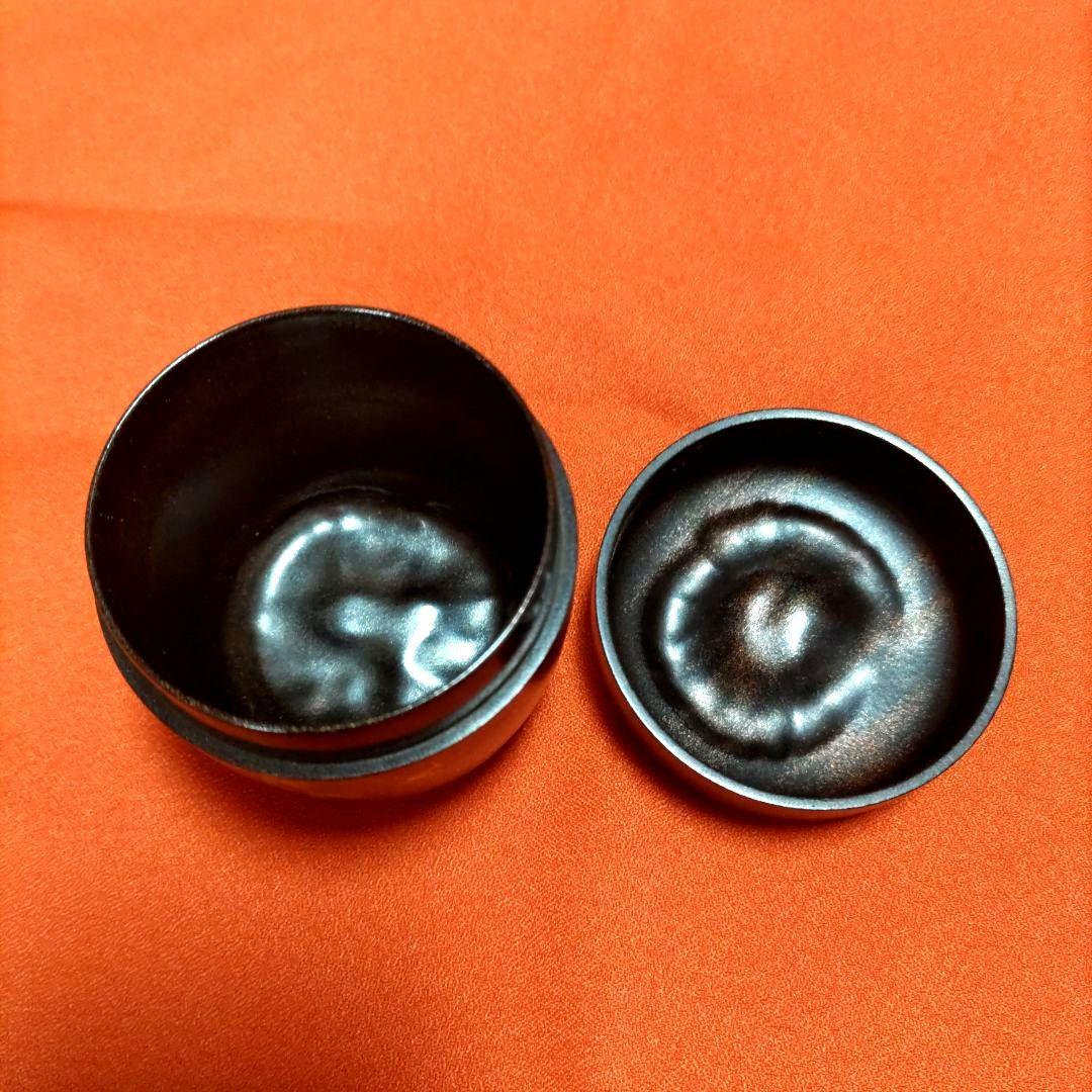 茶道具 棗 千鳥蒔絵金模様