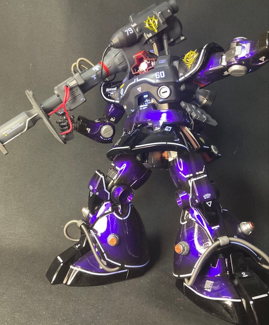 MG ドム　キャンディ塗装　完成品