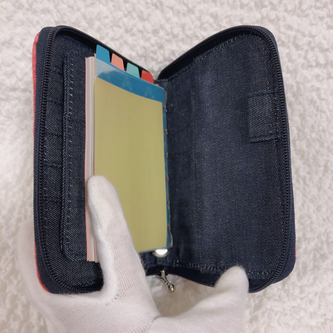 希少　ハローキティ　キティちゃん　サンリオ　デニム　手帳　ケース　ポーチ　未使用