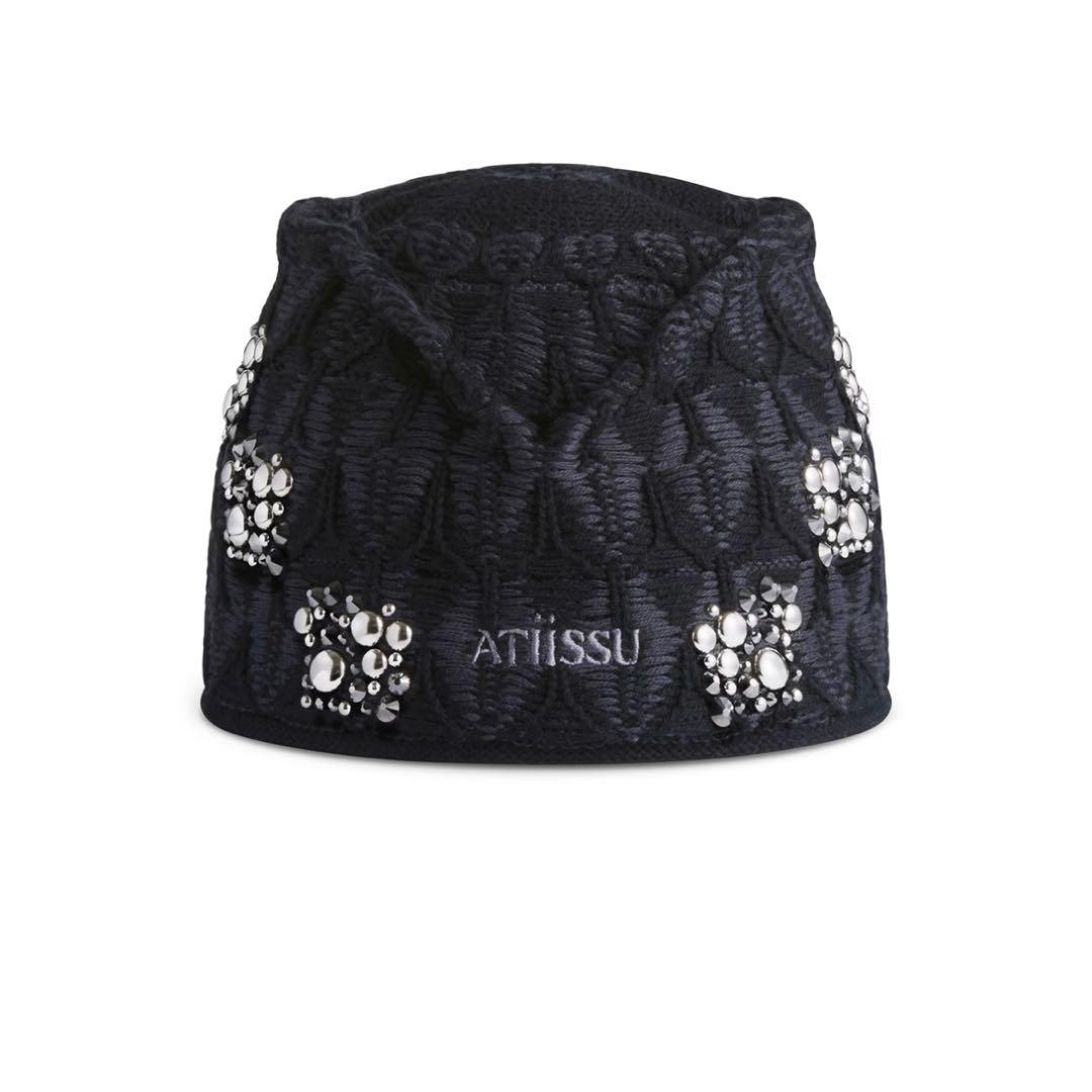 ATiiSSU スパークルBビーニーBK