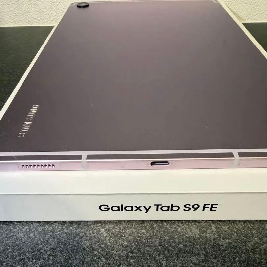【美品】Galaxy Tab S9 FE wifi パープル Sペン付き