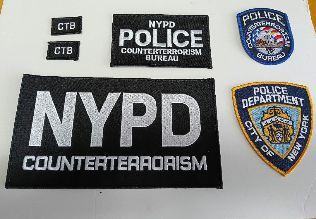 NYPD COUNTERTERRORISM パッチセット