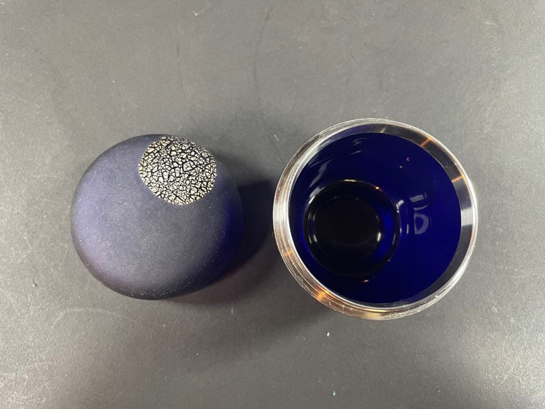 5 最終値下げ　高橋直樹 吹きガラス 棗 茶入 茶道具