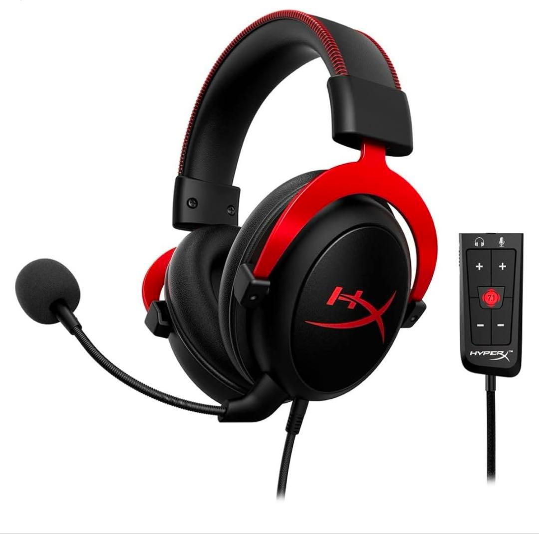 HyperX Cloud II ゲーミングヘッドセット