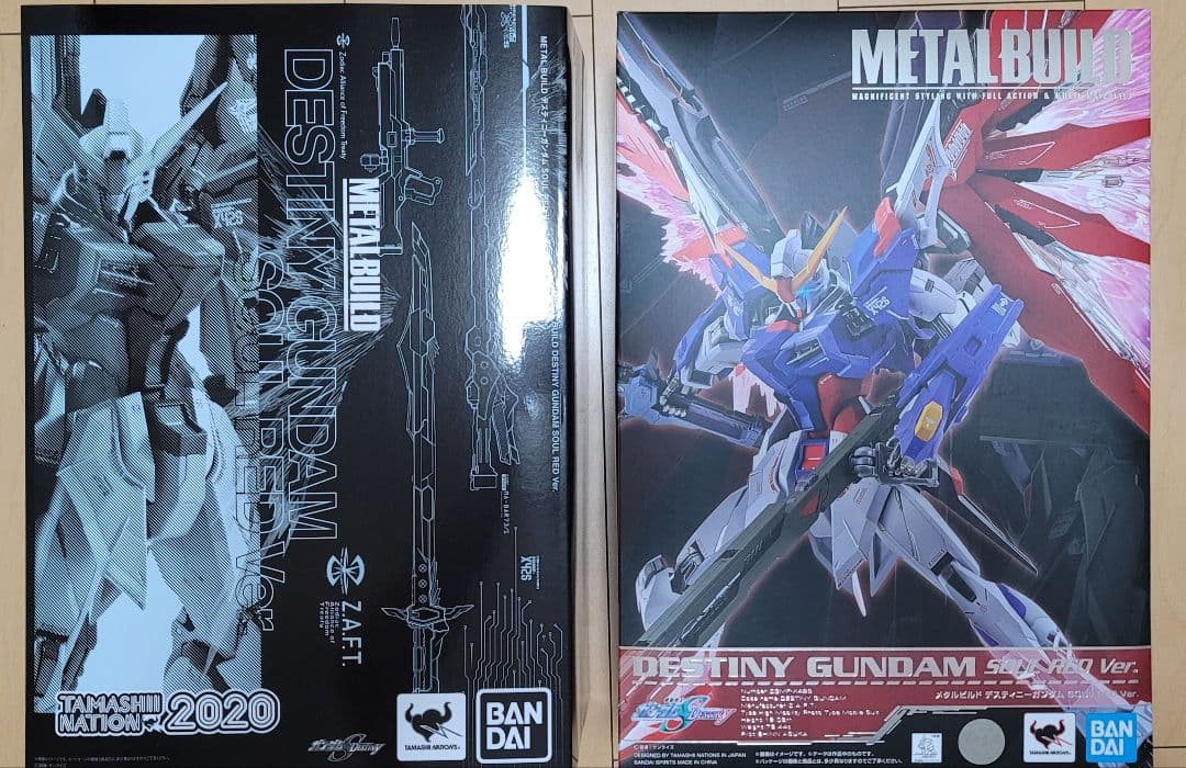 メタルビルド　デスティニーガンダムSOULREDver.