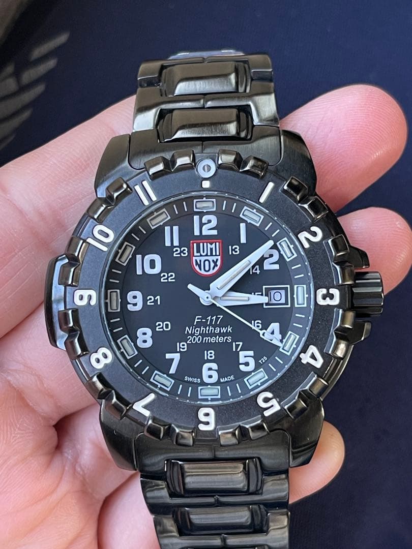 美品Luminox F-117 Nighthawk 腕時計 200m防水