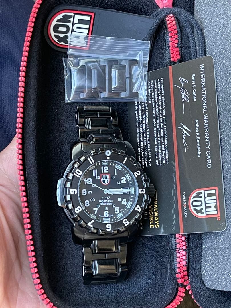 美品Luminox F-117 Nighthawk 腕時計 200m防水