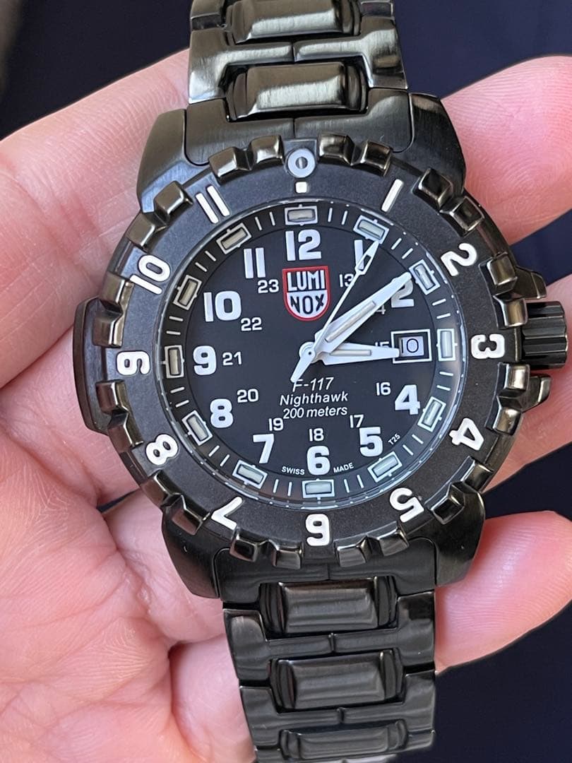 美品Luminox F-117 Nighthawk 腕時計 200m防水