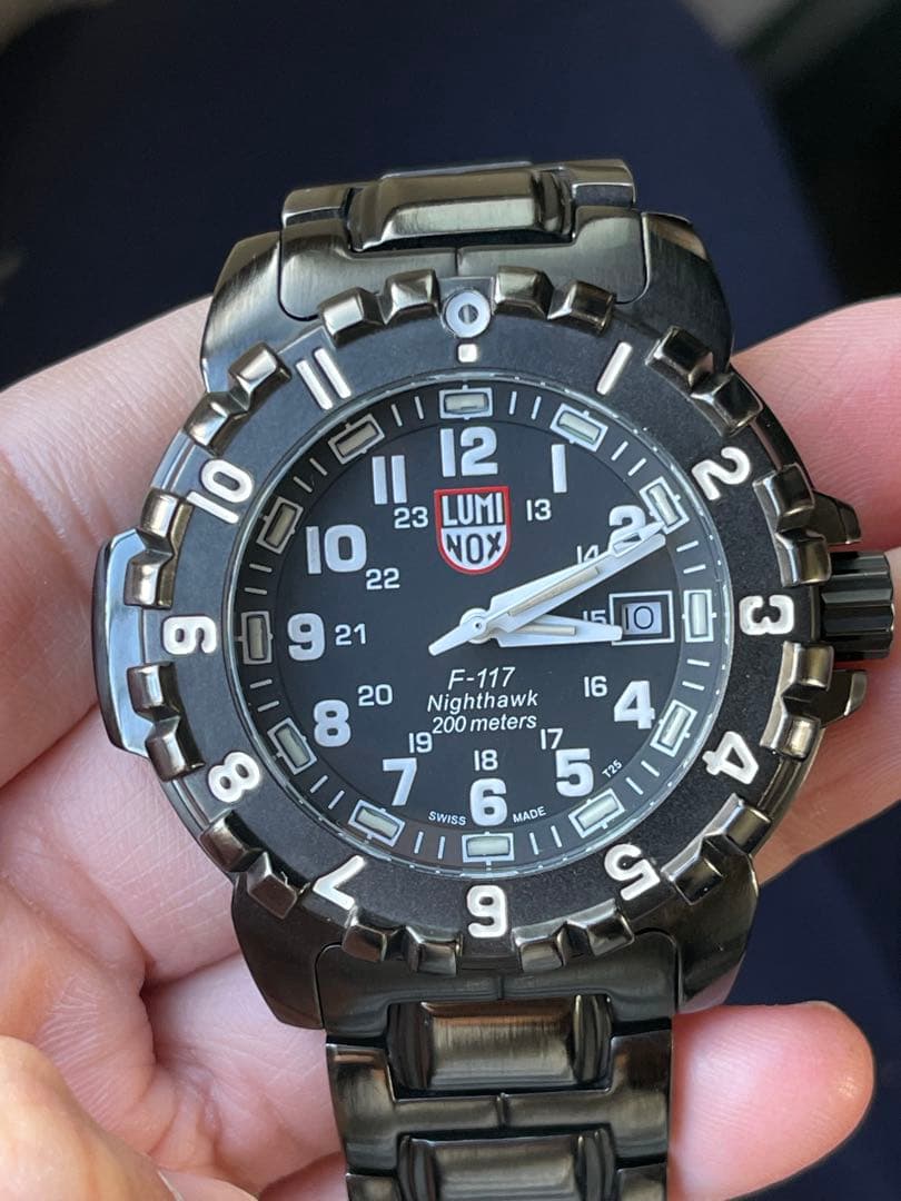 美品Luminox F-117 Nighthawk 腕時計 200m防水