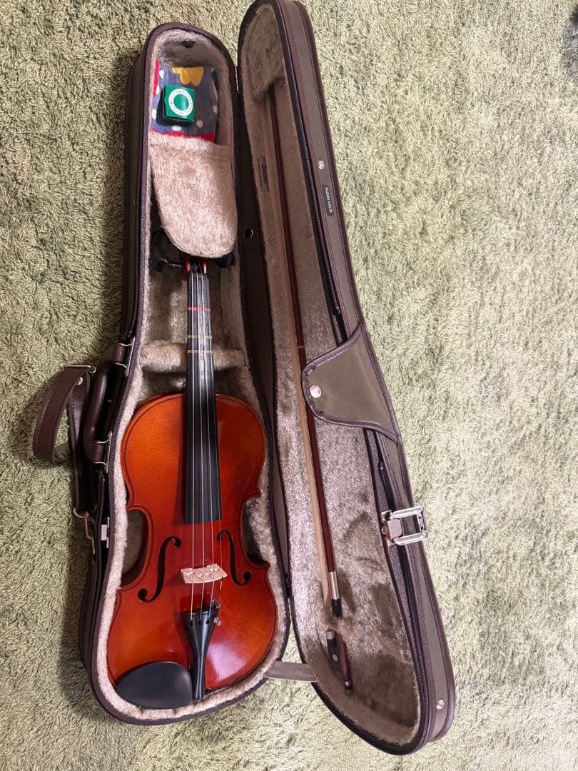 L*N様 バイオリンとブラウンケースNo.200 (2010年製).