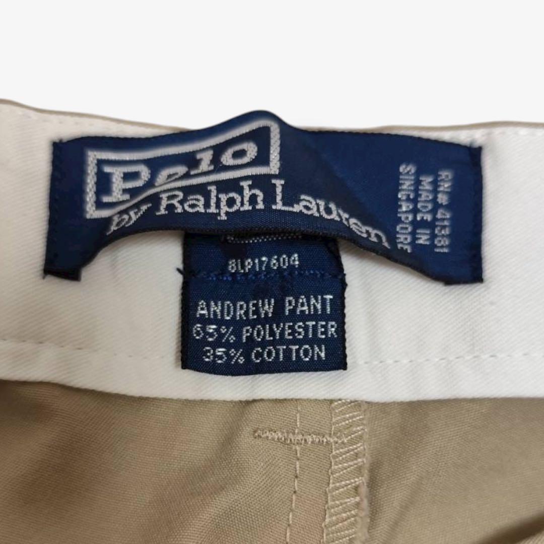 mt11725 ポロバイラルフローレン　アンドリューパンツ　ポロチノ　ツータック
