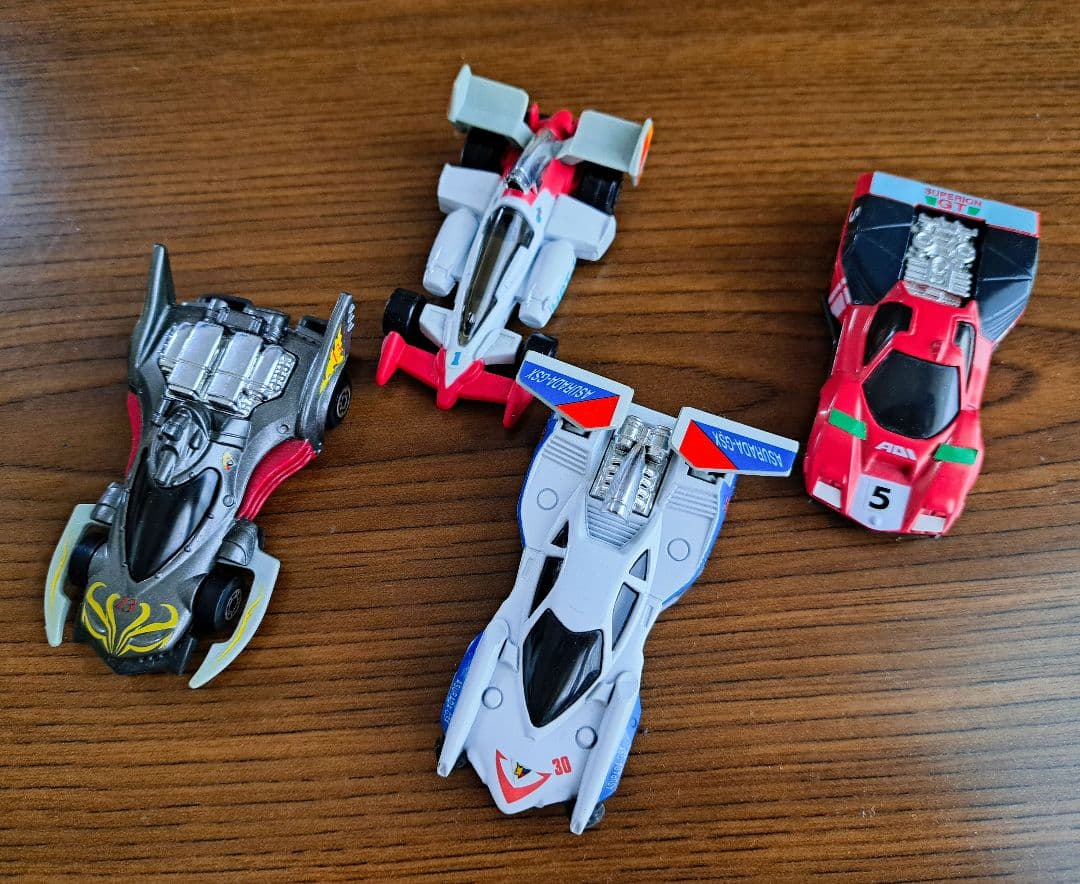 サイバーフォーミュラ メタルコレクション 4個セット