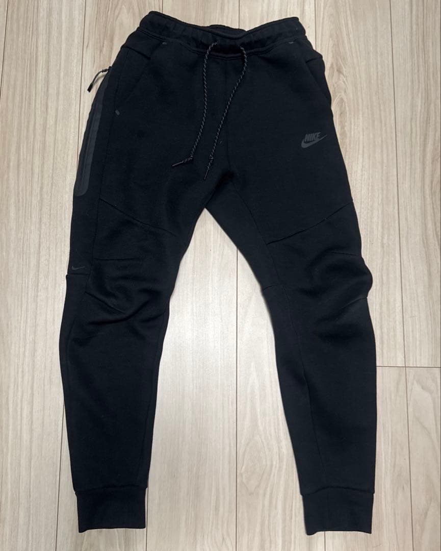 う*と様 NIKE テックフリース セットアップ 黒 上下S